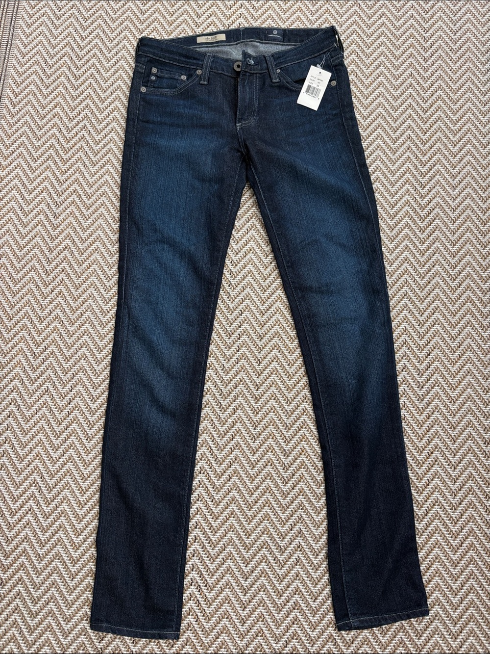 Ag Adriano Goldschmied Deep Indigo Skinny Jeans